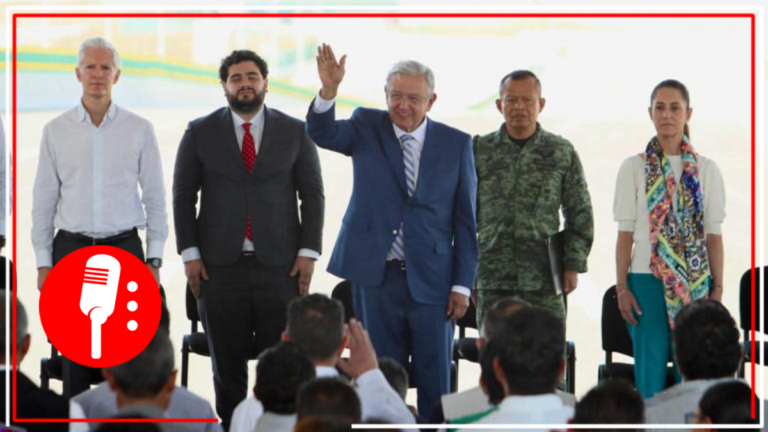 AMLO inaugura principal vía al AIFA