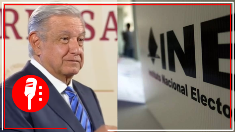 López Obrador tacha de “striptease político” a la segunda marcha en defensa del INE