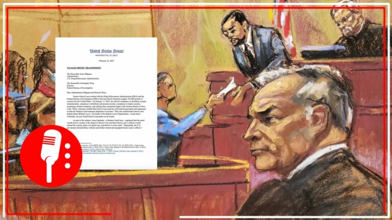 Senador republicano exige a la DEA y al FBI reportes sobre García Luna