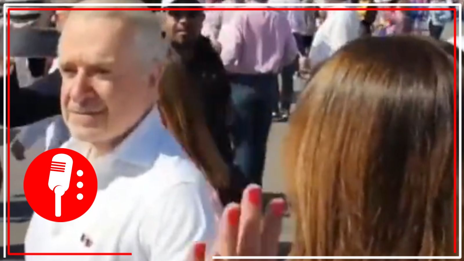 Santiago Creel huye al ser cuestionado sobre su relación con García Luna (VIDEO)