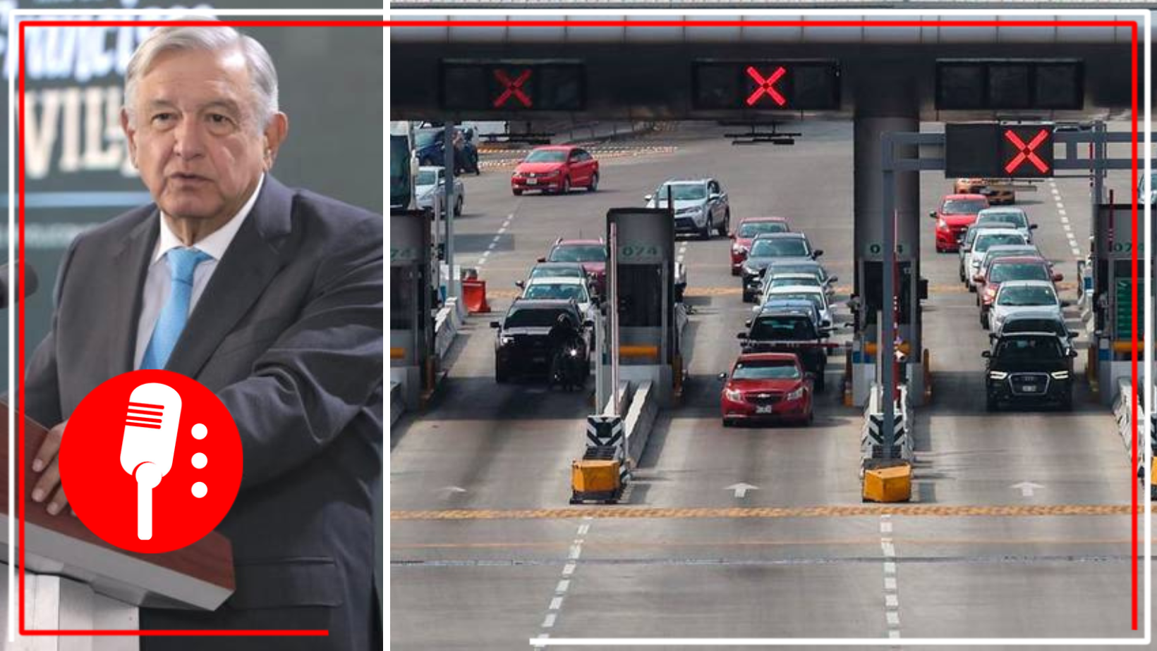 López Obrador les pone un alto a los concesionarios: casetas Sinaloa y Nayarit ajustarán precio