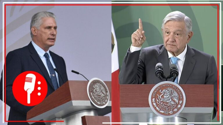 Díaz-Canel visitará obras del Tren Maya y tendrá reunión de salud respecto a médicos cubanos, menciona AMLO