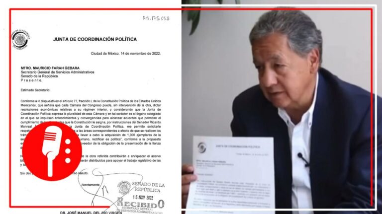 Higinio Martínez acusa que falsificaron su firma para comprar libros de Ricardo Monreal a sobre costos y con cargo al erario