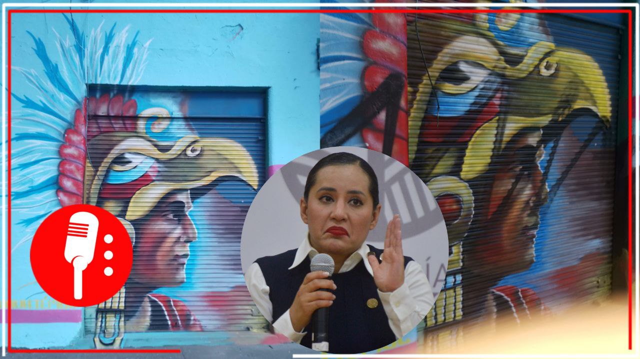 Presuntos funcionarios de la Cuauhtémoc, gobernada por Sandra Cuevas, vandalizan murales creados por jóvenes
