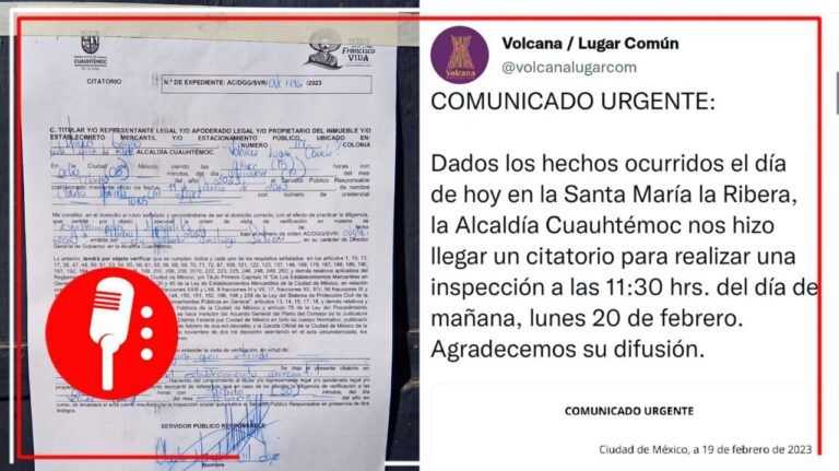 Alcaldía Cuauhtémoc, gobernada por Sandra Cuevas, intimida a librería que apoyó manifestación pacífica