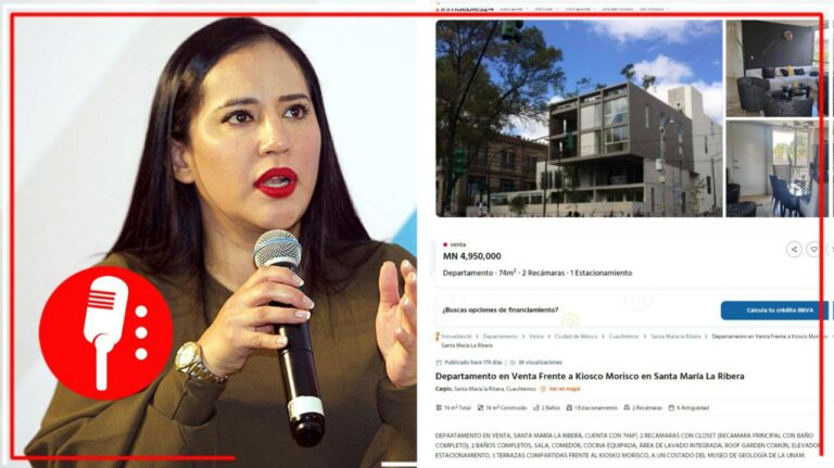 Así es el departamento de 5 millones de pesos de Sandra Cuevas en Santa María la Rivera, CDMX
