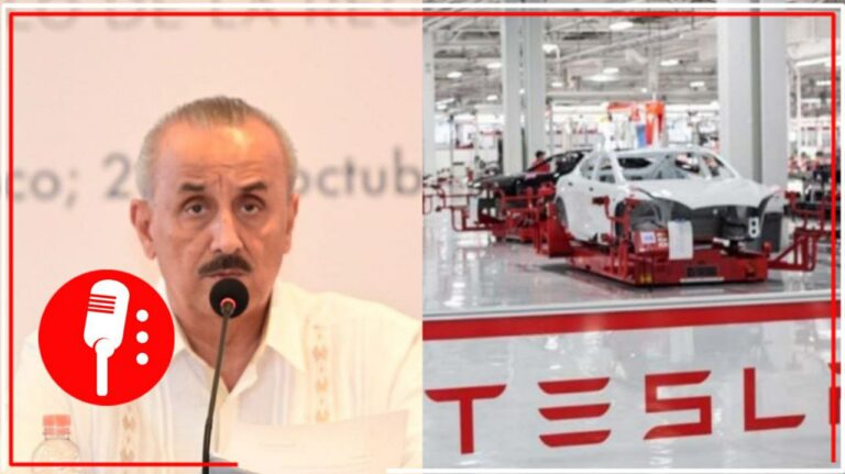 Tabasco alza la mano y pide que planta Tesla pueda ser instalada en la entidad, confirma Manuel Merino