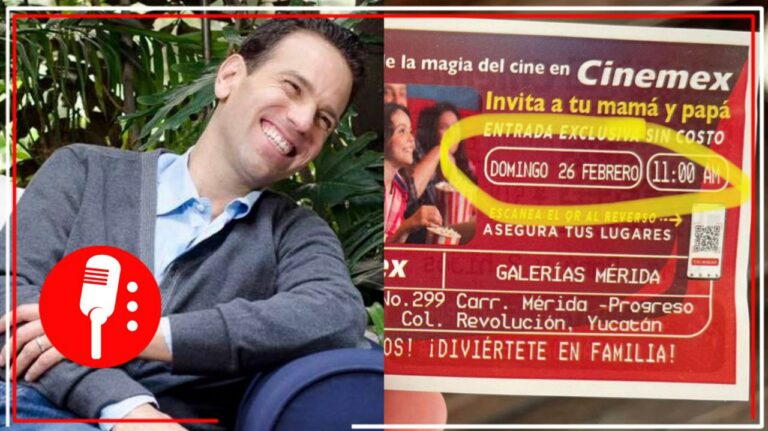 No es broma: Carlos Loret de Mola asegura que cadena de cines regala boletos para evitar que gente asista a marcha pro INE