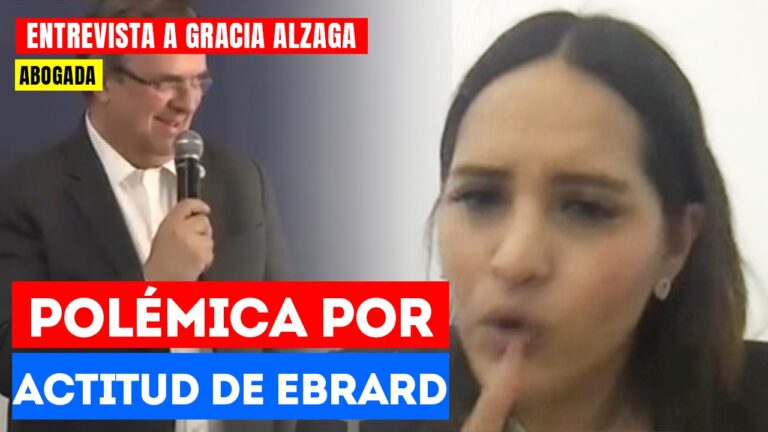 #Entrevista | ¿Fue machista la actitud de Marcelo Ebrard hacia Claudia Sheinbaum? Gracia Álzaga lo explica
