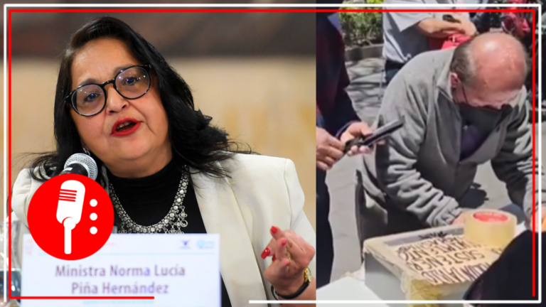 Recolectan firmas para solicitar la destitución de la ministra Norma Piña (VIDEO)