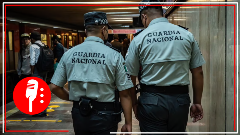 Guardia Nacional se retirará del Metro