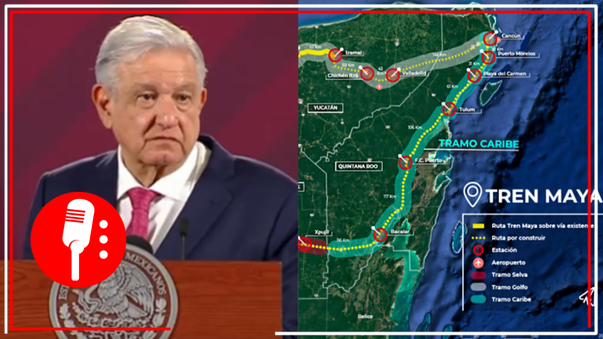 VIDEO: López Obrador asegura que Tren Maya es la obra en construción más importante del mundo