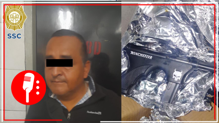 Elementos de la SSC detienen a sujetos que transportaban armas en el Metro CDMX