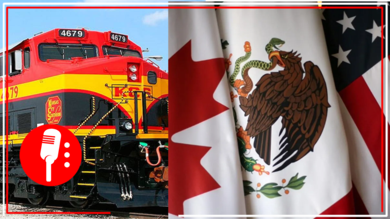 Aprueban fusión de ferroviarias que conectará México, Canadá y Estados Unidos
