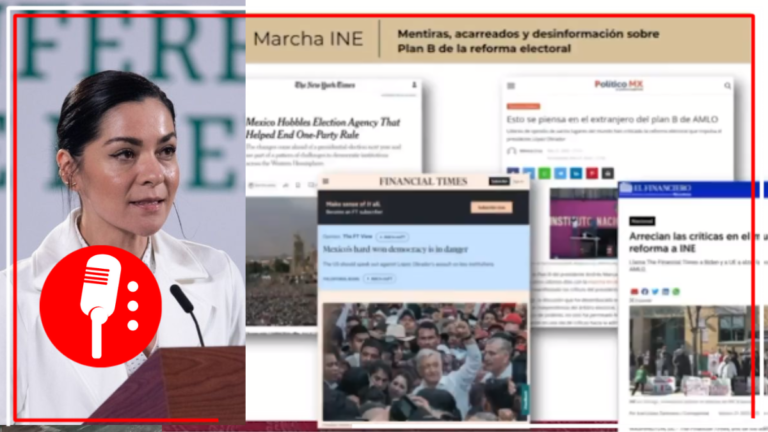 Quién es quién en las mentiras de la semana: La marcha del INE fue convocada por partidos políticos y no la sociedad civil