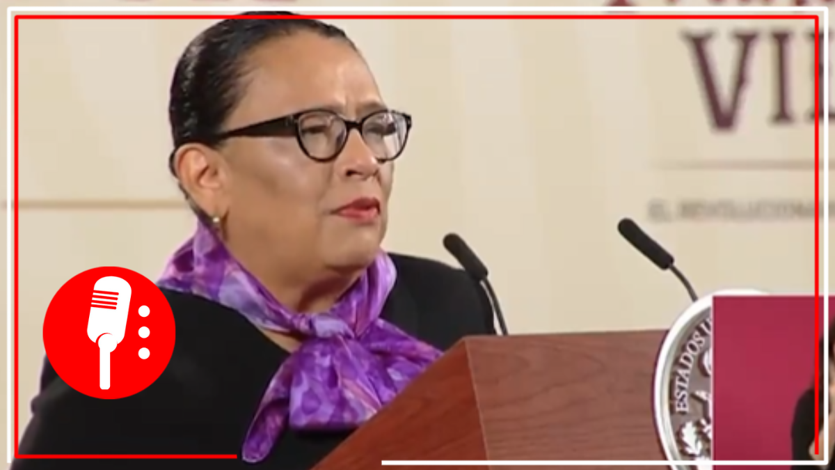 “No les quepa duda, en la agenda del Gobierno Federal está la atención de violencia contra las mujeres”: Rosa Icela