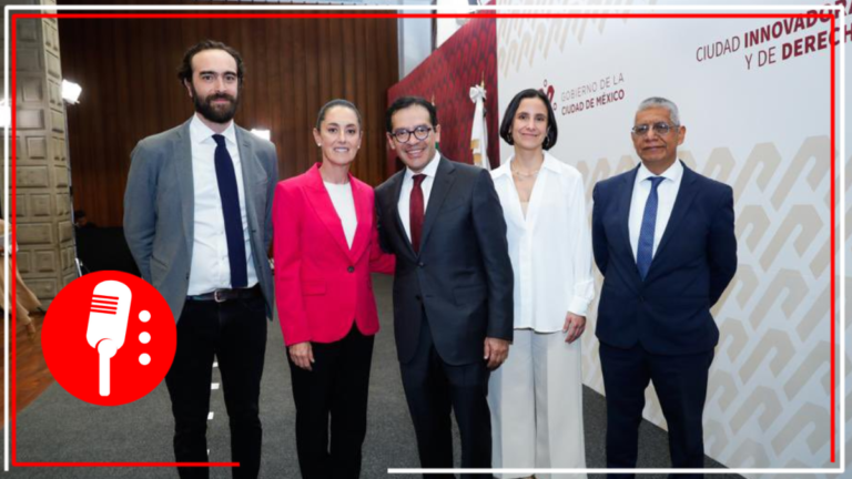 Sheinbaum presenta programa de financiamiento para la modernización del transporte público de CDMX