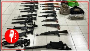 Guardia Nacional, Ejército Mexicano y FGR incautan más de 40 mil dosis de cocaína y 27 armas en Sonora