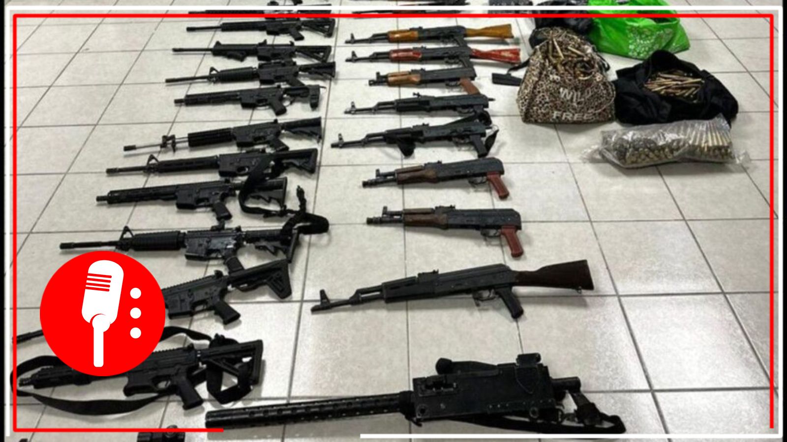 Guardia Nacional, Ejército Mexicano y FGR incautan más de 40 mil dosis de cocaína y 27 armas en Sonora
