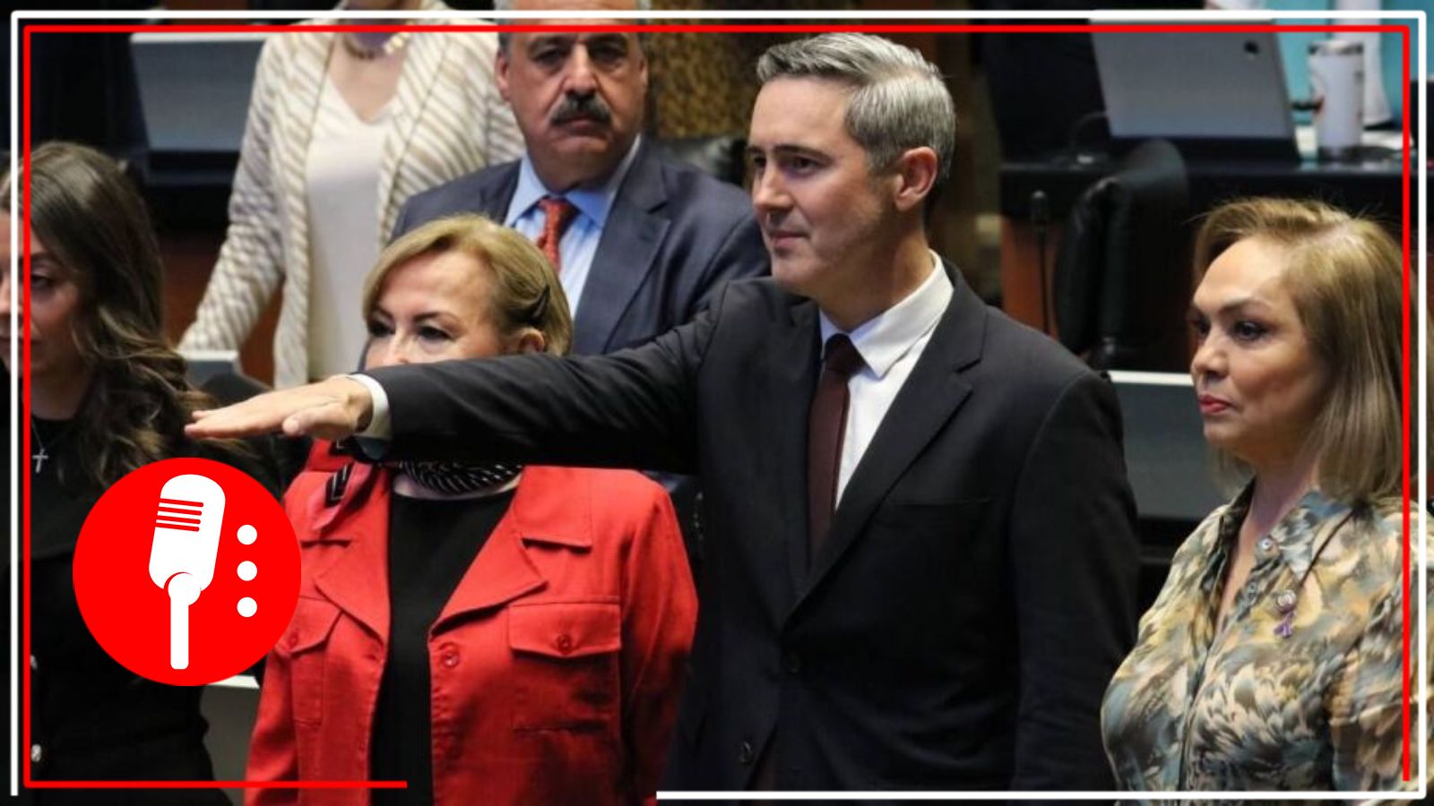 Rinde protesta José Ramón Gómez como senador en Tamaulipas