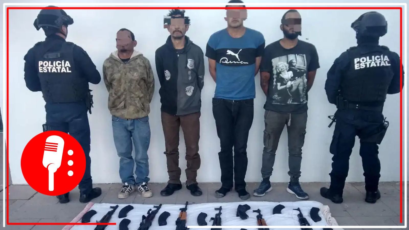 Fuerzas de seguridad liberan a 14 víctimas de secuestro y detienen a 14 personas en Zacatecas