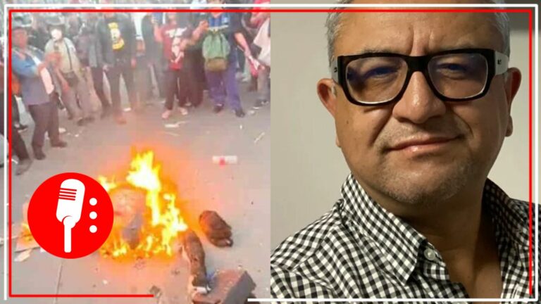 &#8220;Son llorones y ridículos&#8221;: Jairo Calixto expone a quienes se ofendieron por la quema de la piñata de Norma Piña