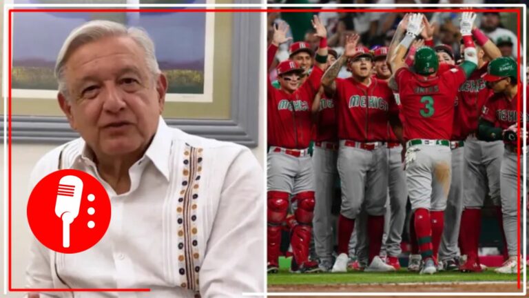 &#8220;Casi tocamos el cielo&#8221;: AMLO envía mensaje de apoyo a Selección Mexicana tras eliminación del Clásico Mundial de Béisbol