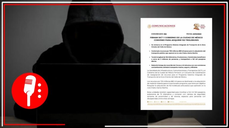 Ningún documento difundido sobre supuesto espionaje tiene validez oficial, revela Gobierno de México