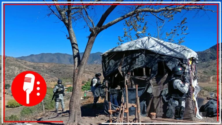 Localiza Guardia Nacional un campamento clandestino en Jalisco; había explosivos caseros