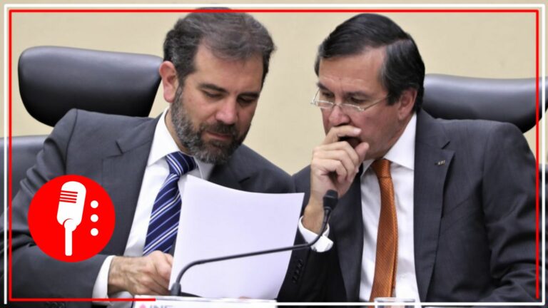 Salen corriendo Lorenzo Córdova y Edmundo Jacobo tras darse a conocer irregularidades por más de 20 mil MDP en el INE