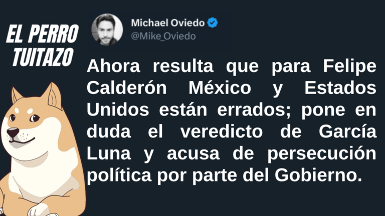 El Perro Tuitazo: Calderón duda de la culpabilidad de GGL