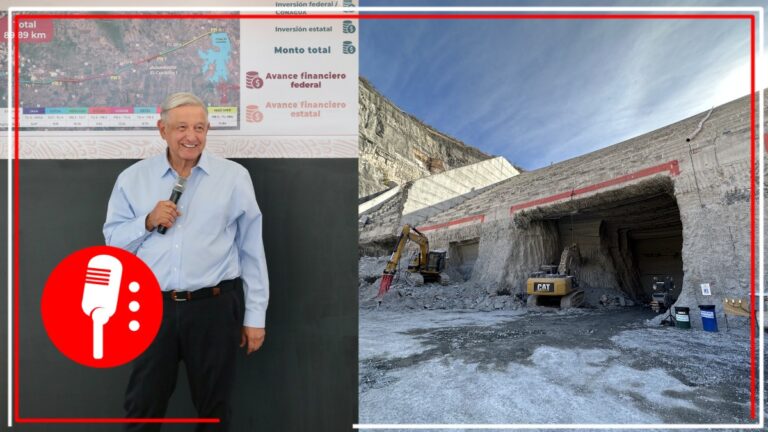 López Obrador supervisa los acueductos de La Laguna, en Durango y El Cuchillo II, en Monterrey