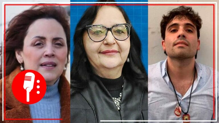 Esposa de García Luna y Ovidio Guzmán beneficiados por la Ministra Pina desde que preside la Corte