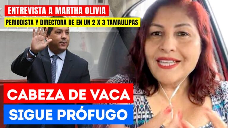 #Entrevista | Cabeza de Vaca hace vídeos para ser candidato presidencial DESDE EUA: Martha Olivia