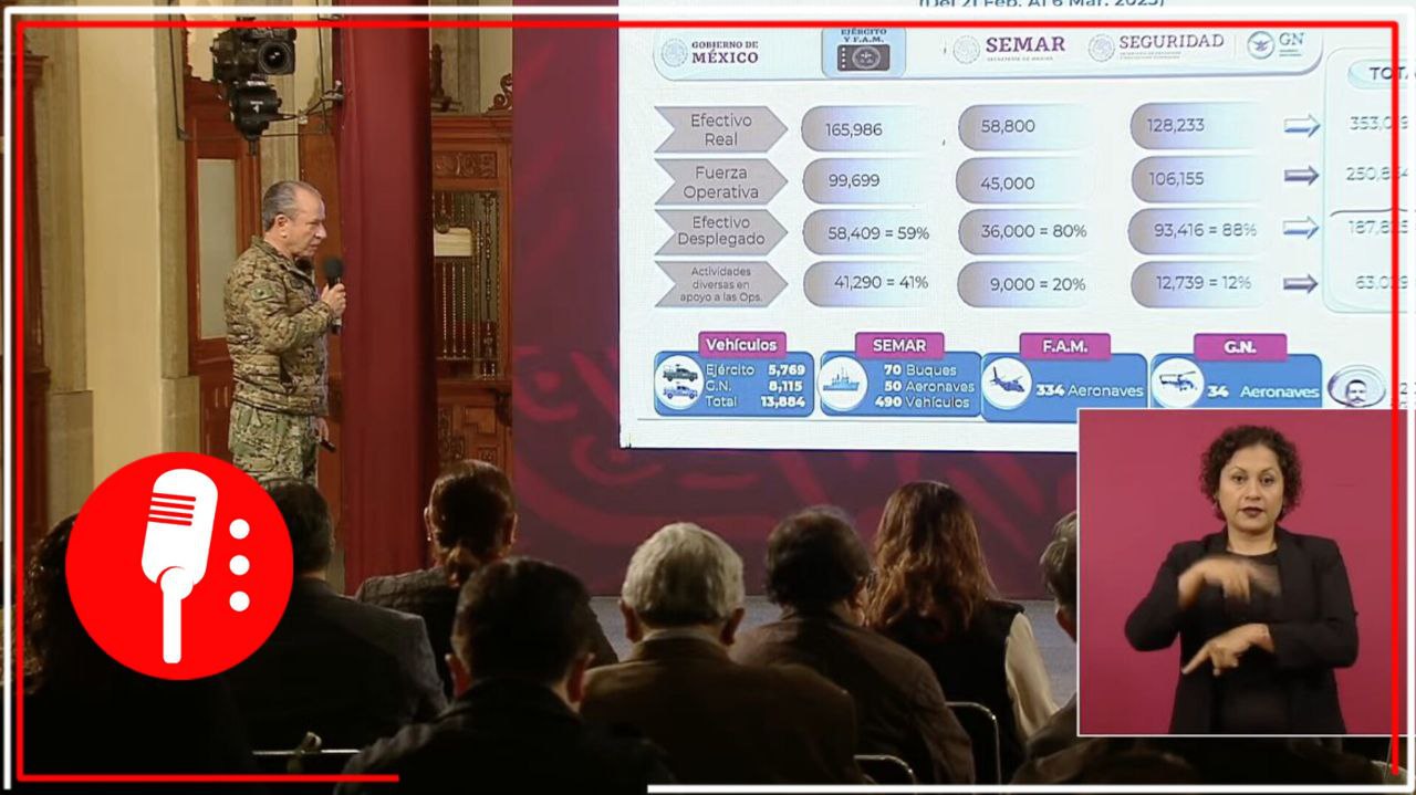 Entre el 21 de febrero y el 6 de marzo, la Marina logró desmantelar 13 laboratorios clandestinos