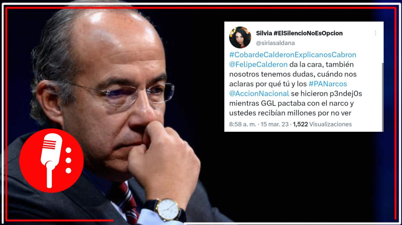“Da la cara, nosotros también tenemos dudas”: ciudadanos retan a Felipe Calderón para que de explicaciones sobre GGL y los “PANarcos” 