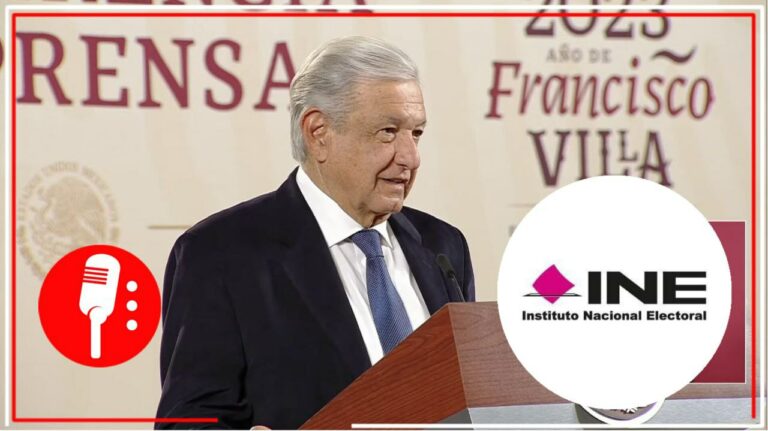 AMLO celebra la democracia y se congratula con la elección de nuevos consejeros del INE (VIDEO)