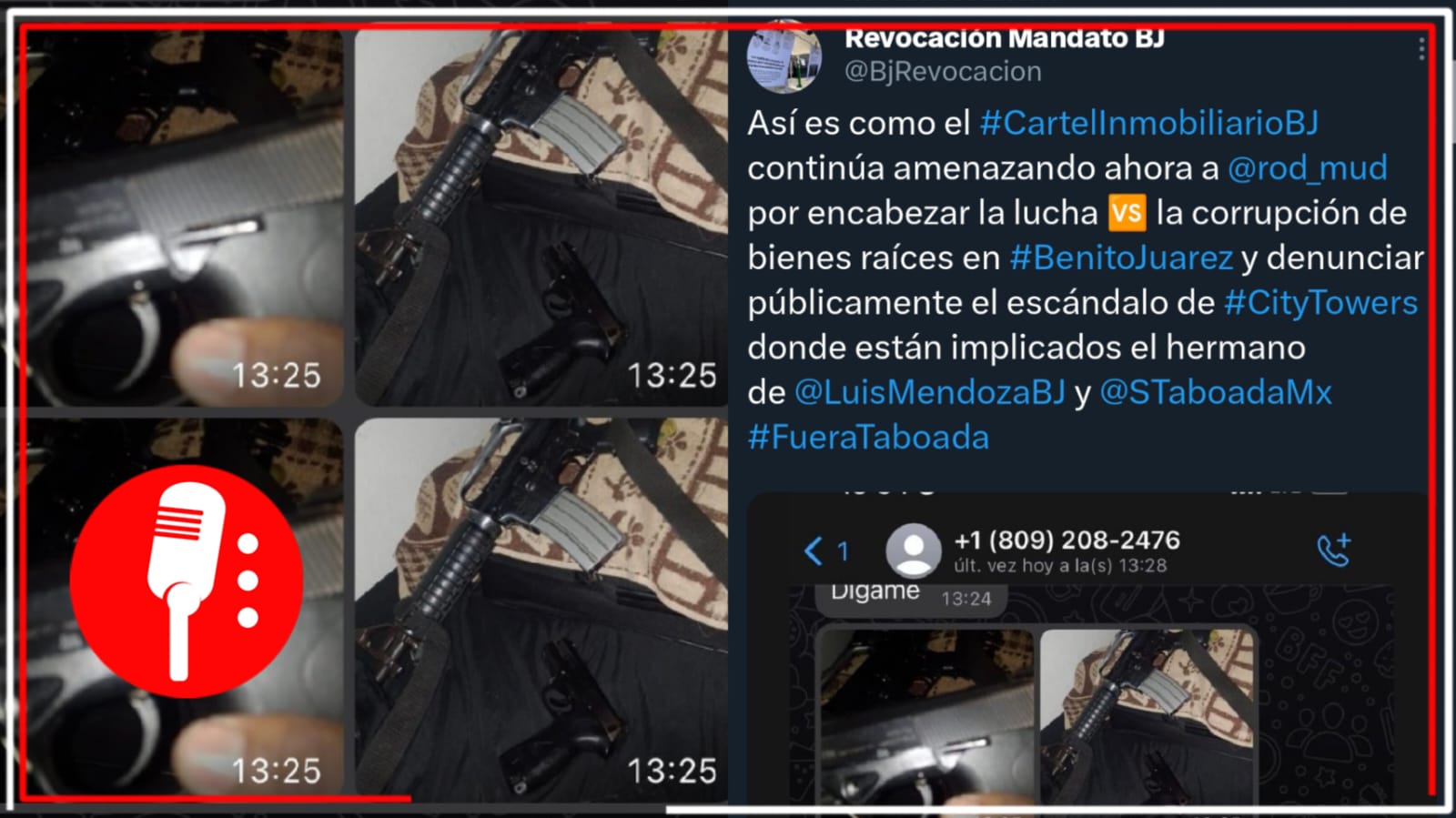 El abogado Rodrigo Muñoz Dromundo, quién ha combatido al Cartel Inmobiliario, denuncia amenazas en su contra