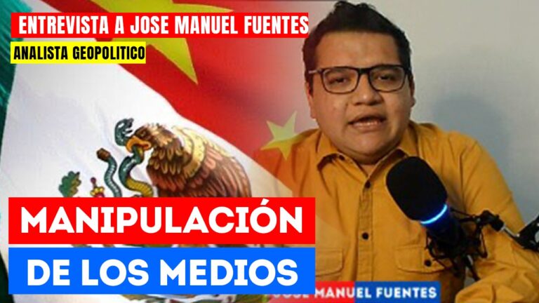 #Entrevista | China defiende a México, los medios callan: José Manuel Fuentes