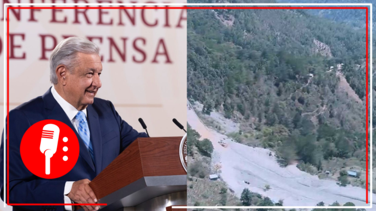 AMLO supervisa avances de la autopista de Oaxaca al Istmo de Tehuantepec