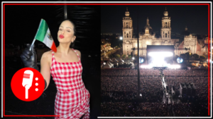 160 mil motomamis disfrutaron del concierto de Rosalía en el Zócalo