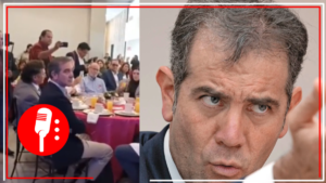 Increpan a Lorenzo Córdova y Ciro Murayama en evento de Mexicali (VIDEO)