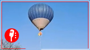 Debido a un incendio, se desploma globo aerostático en Teotihuacán; dos personas murieron (VIDEO)