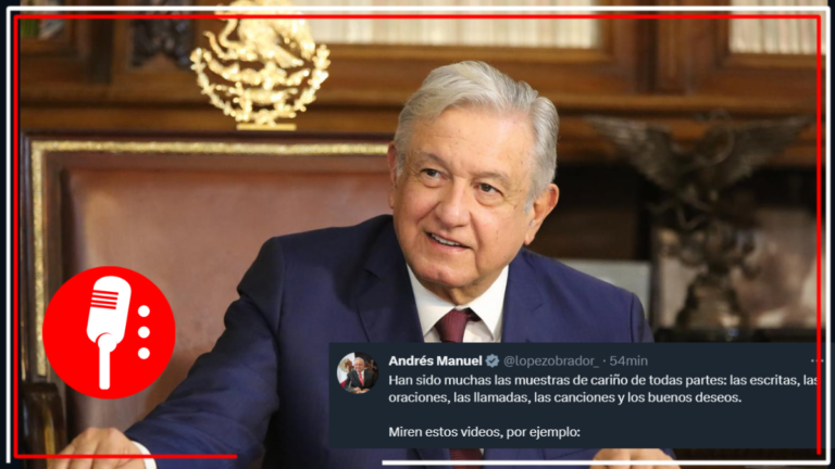 Amor se paga con amor: AMLO recibe muestras de cariño tras contagiarse de Covid (VIDEO)