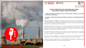 Administraciones anteriores no invirtieron para atender y depurar riesgos críticos ambientales: Pemex