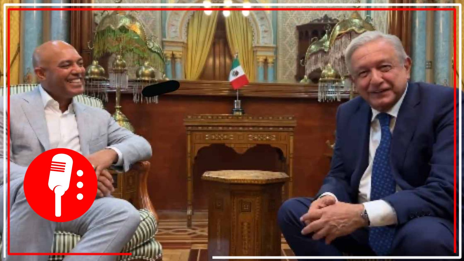 &#8220;Es caballo de caballos&#8221;: Se reúne AMLO con Mariano Rivera, leyenda del beisbol (VIDEO)