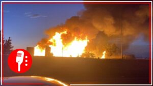 Se registra fuerte incendio en la Central de Abastos de Iztapalapa; reportan saldo blanco (VIDEO)