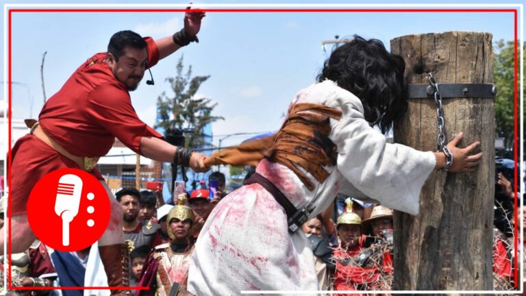Asisten más de 500 mil personas a la represetación del Viernes Santo en Iztapalapa