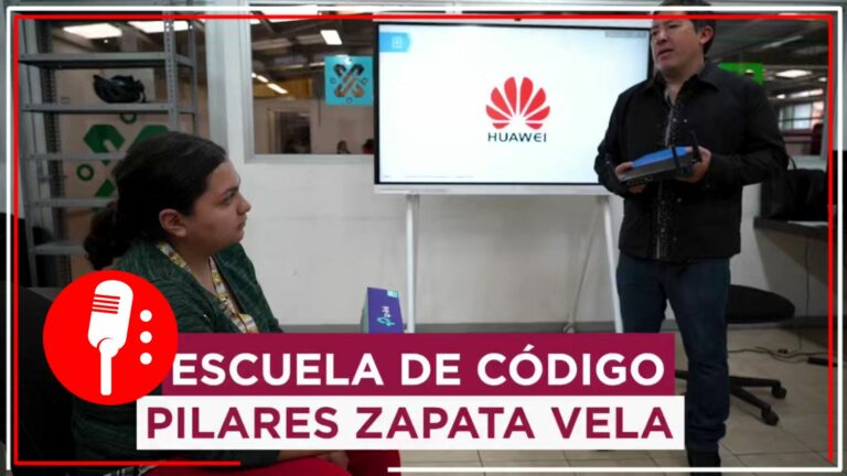 Presume Claudia Sheinbaum curso gratuito impartido y certificado por Huawei en PILARES