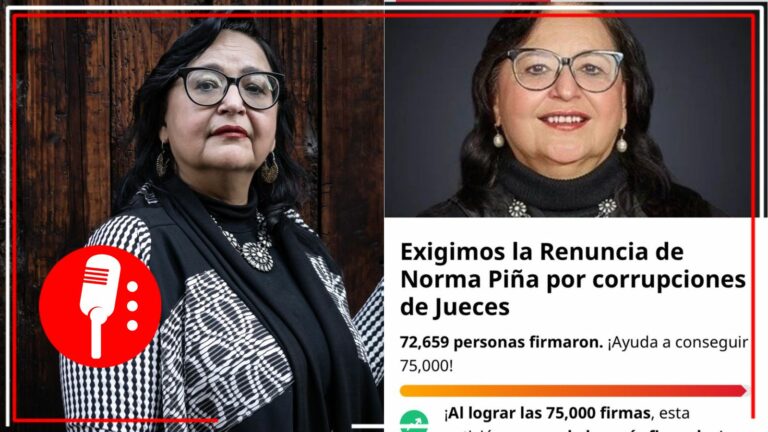 Más de 70 mil mexicanos exigen que la ministra Norma Piña renuncie a la SCJN